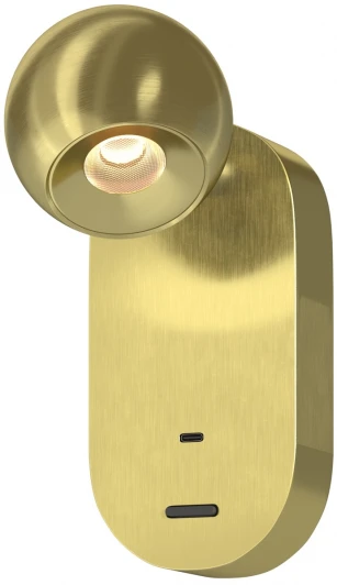 MOD434WL-L5BS3K Спот с usb Maytoni Elfin MOD434WL-L5BS3K (LED, 220V, выключатель, шар)