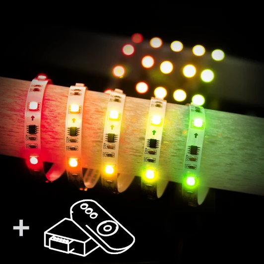 Set Led Strip 5050 5m 12V 30Led 7,2 W RW IP20 Светодиодная лента Elektrostandard Set Led Strip 5050 5m 12V 30Led 7,2 W RW IP20