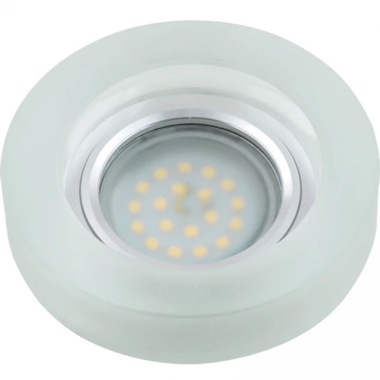 DLS-L110 GU5.3 CHROME/MATT CLEAR Встраиваемый точечный светильник Fametto Luciole DLS-L110 GU5.3 CHROME/MATT CLEAR (220V, круглые)