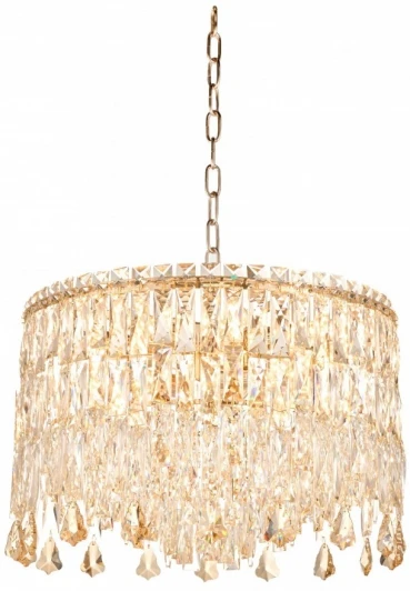 FL1061-11P Подвесная люстра Fluorite The Empress FL1061-11P (220V, хрусталь, на цепи, круглые)