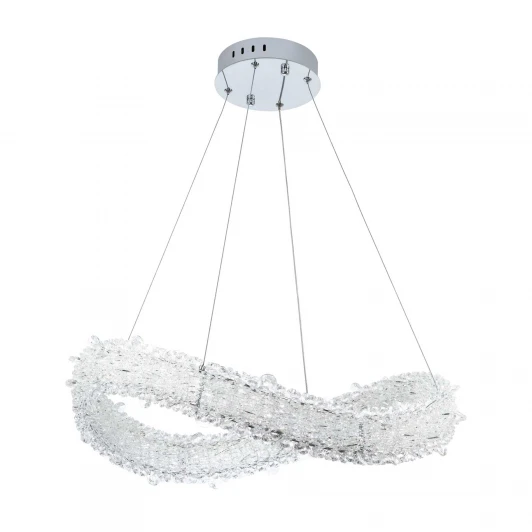MS.5003.600 CR Подвесной светильник светодиодный хрустальный с пультом с регулировкой цветовой температуры и яркости Modelux MODESTYLE MS.5003.600 CR