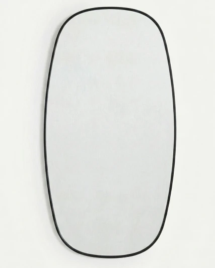 SM080BL Ovo M Black Зеркало в тонкой раме Art-Zerkalo SM080BL 13989