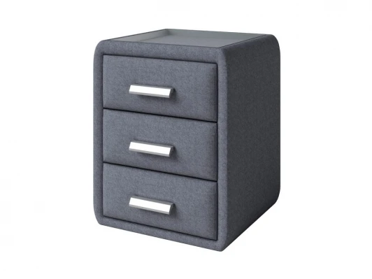 2046782 Тумба Soft Mebel (Ткань: Рогожка Nice Серый) PROxSON 51x48 2046782