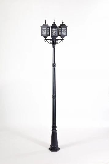 64810S B Наземный фонарь Oasis Light London S 64810S B