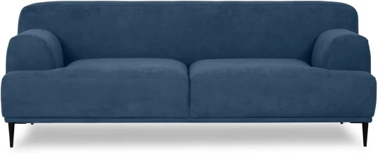 471100 Диван Portofino 2-х местный ОГОГО (арт.471100), (Рогожка/Синий)