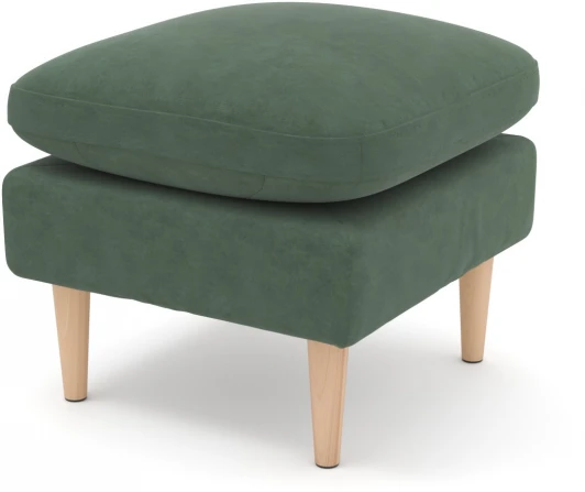221148 Пуф Arsko Корс зеленый велюр
