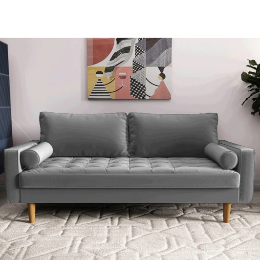 FR 0479 Диван Scott трехместный синий