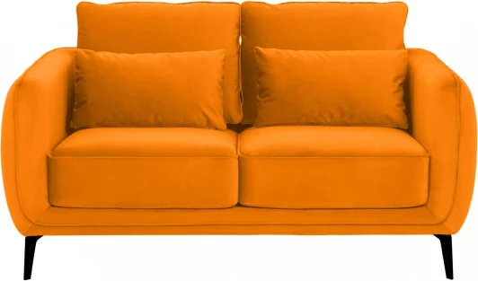 698444 Диван Amsterdam двухместный ОГОГО (арт.698444), (Ткань/Желтый)