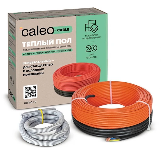 CALEO CABLE 18W-100 Комплект теплого пола CALEO CABLE 18W-100