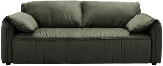 SF026-3DARK GREEN 2207-21 Диван ESF CASABLANCA SF026 (3-х местный) темно зеленый 2207-21/Ткань