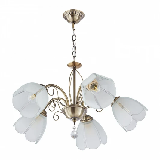 332656/5 AB Подвесная люстра Arte Milano Amalfi-2656 332656/5 AB (220V, подвески, на цепи)