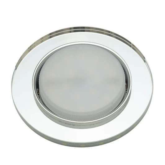 DLS-L159 GX53 CHROME/GLASSY Встраиваемый точечный светильник Fametto Luciole DLS-L159 GX53 CHROME/GLASSY (220V, круглые)