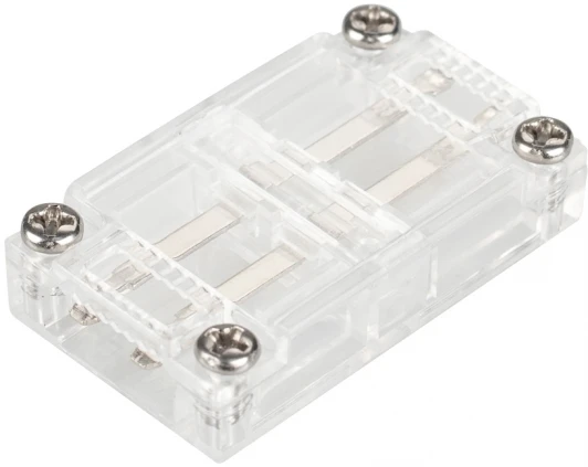 027067 Коннектор прямой для ленты ARL-50000PV (15.5x6mm) прозрачный (Пластик) 027067 Arlight ARL