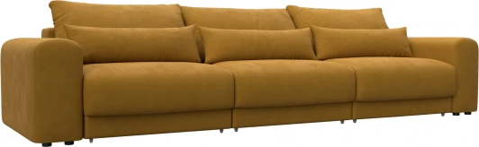 129144 Диван прямой Лига-056 НПБ Лонг Лига Диванов (Велюр) арт.129144