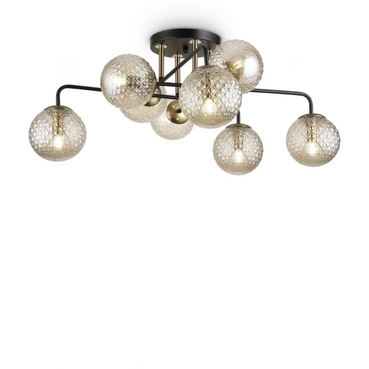 FR8016PL-08BBS Потолочная люстра на штанге Freya Navel FR8016PL-08BBS