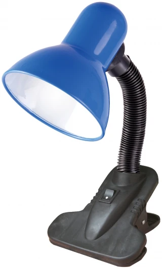 TLI-206 Blue. E27 Интерьерная настольная лампа Uniel TLI-206 Blue. E27