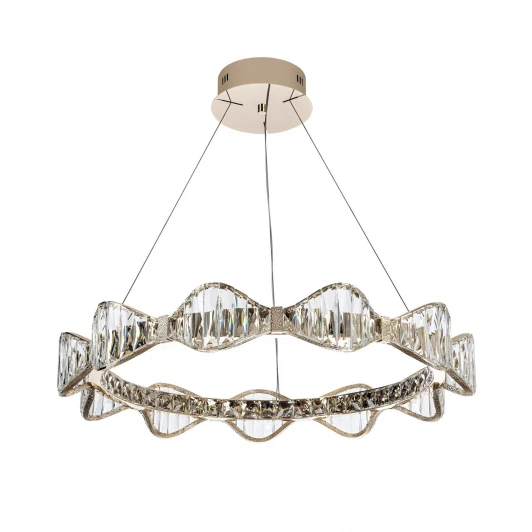 ML.785.800 CP Подвесная люстра светодиодная хрустальная Modelux MODELUX ML.785.800 CP