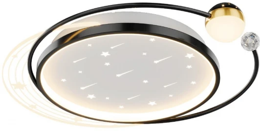 4742-5C Потолочная люстра светодиодная F-Promo Cruise 4742-5C (регулировка яркости, 220V, пульт управления, звездное небо)