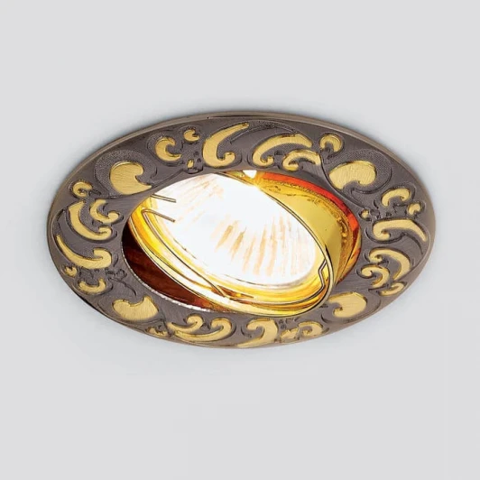 710 GU/G Встраиваемый точечный светильник Ambrella 710 GU/G