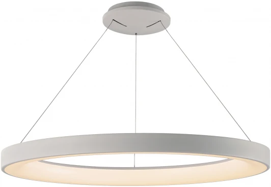 8569 Подвесной светильник Mantra Niseko 8569 (регулировка яркости, LED, 220V, пульт управления, на тросе, кольцо)