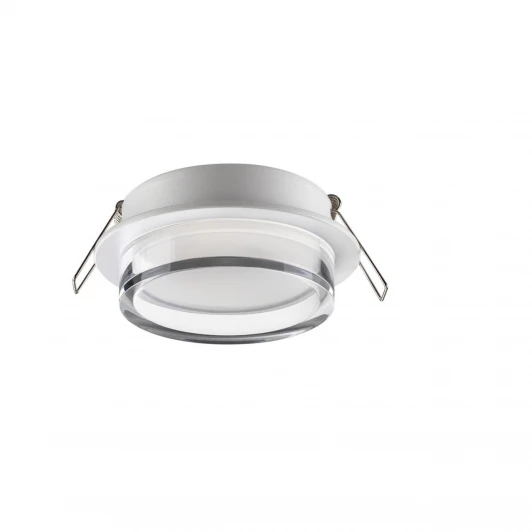 371025 Светильник встраиваемый Novotech Gem 371025 белый IP20 GX53 12Вт 220-240V