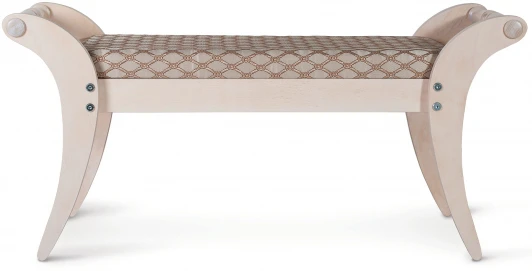 001167 Банкетка Тифани белый ясень от фабрики Mebelik