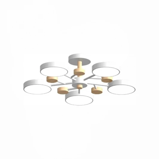 L3204-620 WH Потолочная люстра светодиодная на штанге LED4U LED4U L3204-620 WH