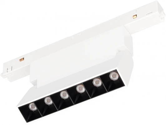 035862 Трековый светильник светодиодный MAG-ORIENT-LASER-FOLD-S195-6W Warm3000 (WH, 30 deg, 48V) (Arlight, IP20 Металл, 3 года) 035862