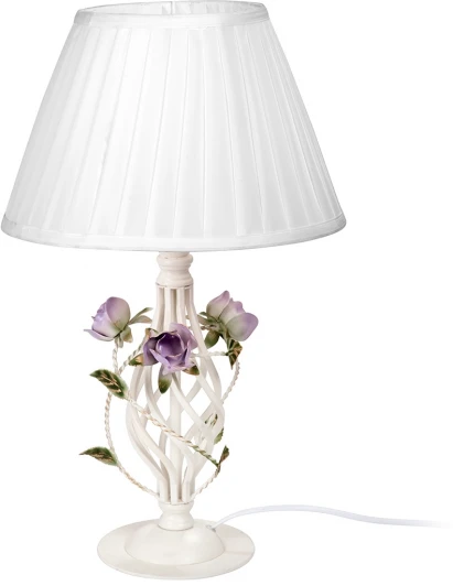 V1790-0/1L Интерьерная настольная лампа Vitaluce V1790-0/1L (220V, цветы, листья)