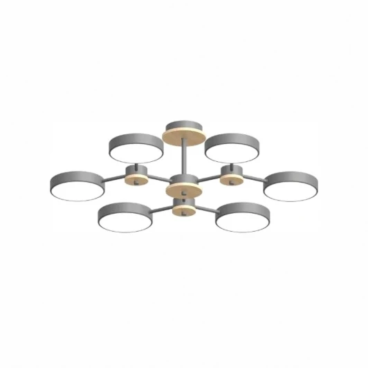 L3216-730 GR Потолочная люстра светодиодная на штанге LED4U LED4U L3216-730 GR