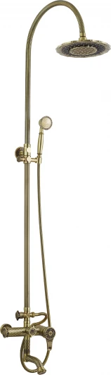 A 402DS-BR Душевая стойка Zorg Antic A 402DS-BR