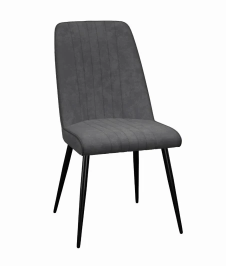 00-00080680 Стул DikLine 325 B28 ANTRACITE, ножки черные 00-00080680 00-00080680