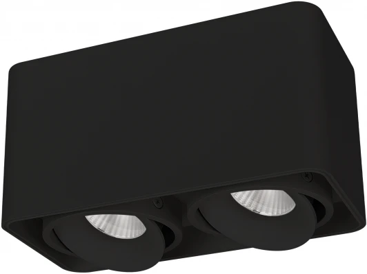 036057 Накладной светильник LED SP-CUBUS-S195x100-2х8W Warm3000 (BK, 45 deg, 230V) (Arlight, IP20 Металл) 036057