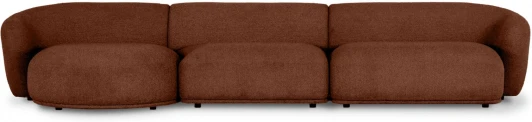851170 Диван Fabro ОГОГО (арт.851170), (Ткань,Букле/Терракотовый)