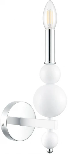 8260/1W Бра Lumion Nana 8260/1W белый/хром, E14 1*40W 220V (свеча)