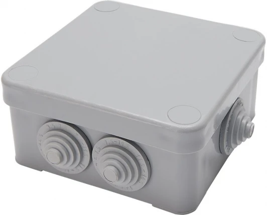 39252 Коробка разветвительная (серый) Stekker 39252