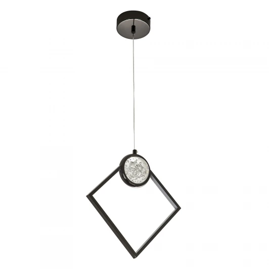 L8602-1 BK Подвесной светильник светодиодный хрустальный LED4U LED4U L8602-1 BK