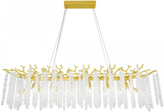 23210.1200.14.E14.A GD Подвесная люстра хрустальная Arte Milano Milano-2 23210.1200.14.E14.A GD (220V, на тросе)