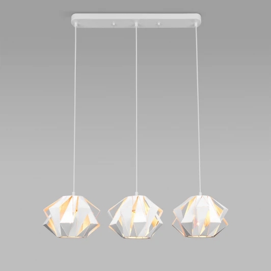 50137/3 белый Подвесной светильник Eurosvet Moire 50137/3 белый