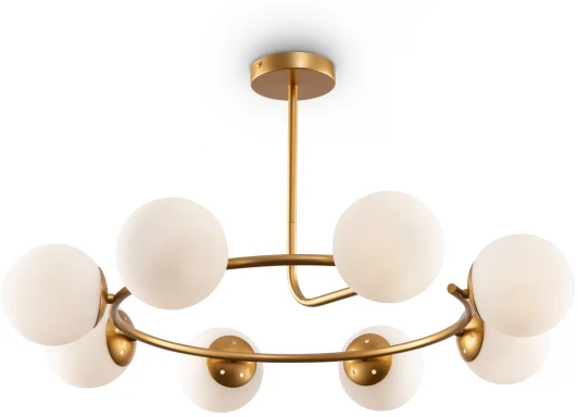 FR5125PL-08MG Потолочная люстра на штанге Freya Majesty FR5125PL-08MG шарики