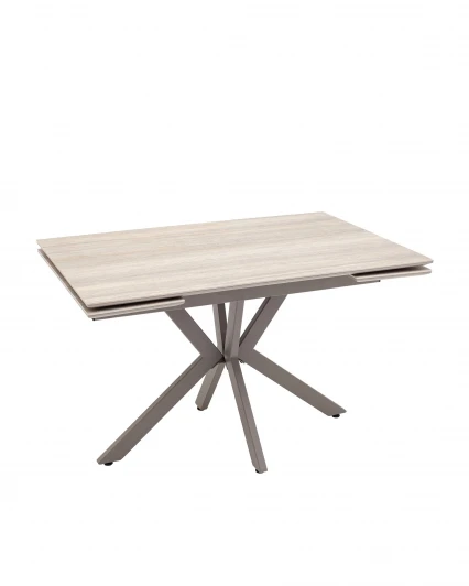 УТ000042366 Стол Marmer 120-180/80/76 см подстолье металл капучино Stool Group УТ000042366
