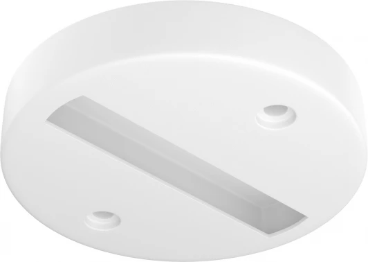 TRA010-1-BS-W Шинопровод-адаптер Unity одноместный белый (однофазный) Maytoni Technical TRA010-1-BS-W