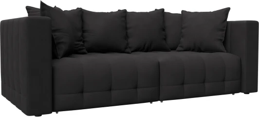 128771 Диван прямой Лига-052 НПБ Лига Диванов (Замша) арт.128771