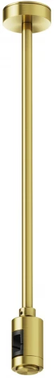 TRA158C-B1-BS Крепление потолочное Medium 300мм с вводом питания Flarity латунь Maytoni Accessories for tracks Flarity TRA158C-B1-BS (24V)