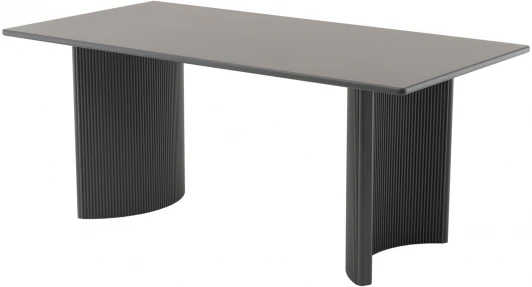 УТ000041364 Стол обеденный Stool Group Celestia 180*90*75 см серый арт.УТ000041364