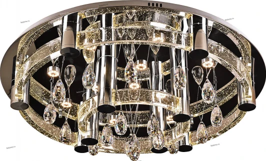 393/90PF-LEDChrome Потолочный светильник IDLamp Letizia 393/90PF-LEDChrome