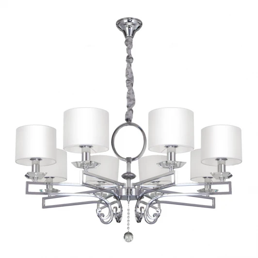 60113/8 хром Подвесная люстра Eurosvet Ariana 60113/8 хром