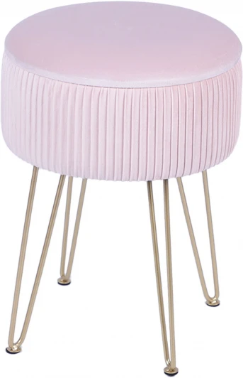 УТ000039498 Пуф Астор светло-розовый Stool Group арт.УТ000039498