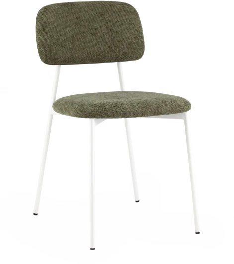 УТ000039972 Стул Stool Group Chao зеленый белые ножки арт.УТ000039972