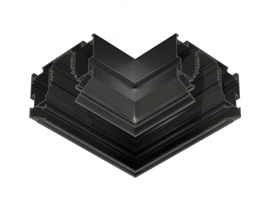 GL3395 Соединитель угловой 90 для шинопровода в натяжной потолок системы крепления гарпун Magnetic Standard 48V 20mm Ambrella Track System GL3395